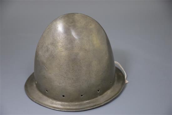 An Italian infantry helmet cabaset c.1580,